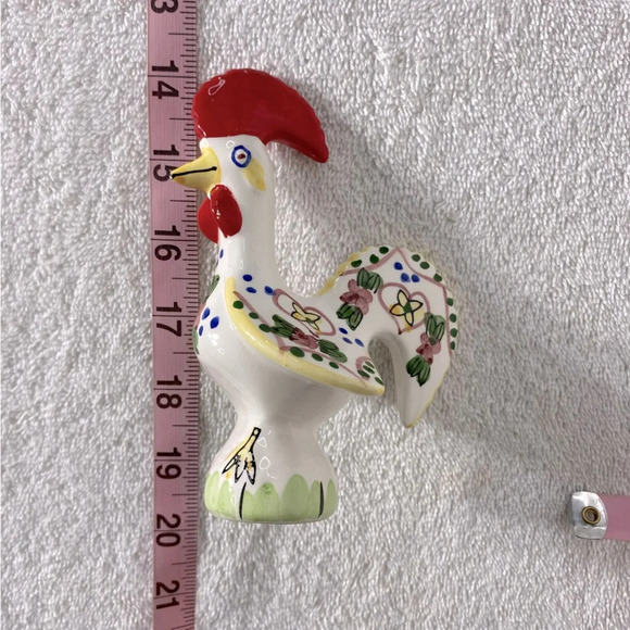 Vintage Ceramic Rooster Figurine - Picture 13 of 13